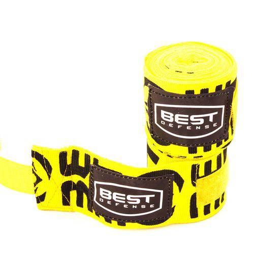 Bandagem Estampada Amarelo Best Defense