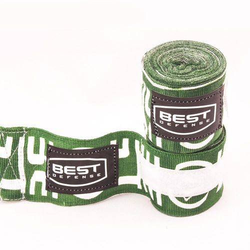 Bandagem Estampada Verde Best Defense