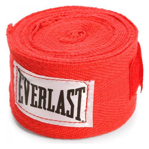 Bandagem Everlast Vermelha 4,60m
