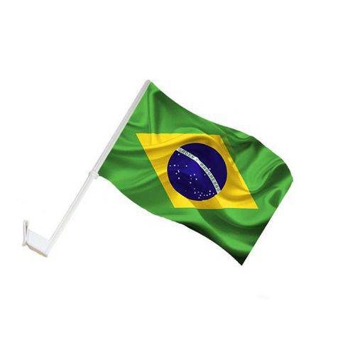 Bandeira Brasil com Cabo para Automóveis