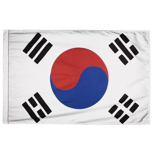 Bandeira Coreia do Sul Torcedor 2 Panos