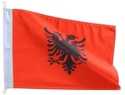 Bandeira de Albânia