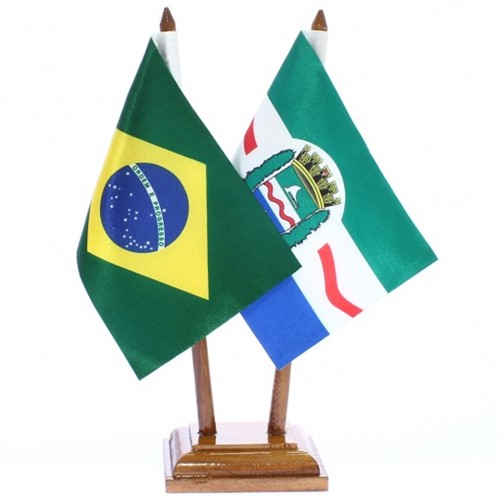 Bandeira de Mesa Brasil e Maceió 6422PM