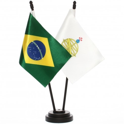 Bandeira de Mesa Brasil e Principado do Brasil 6538PP