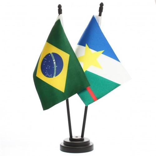 Bandeira de Mesa Brasil e Rorâima 6459PP