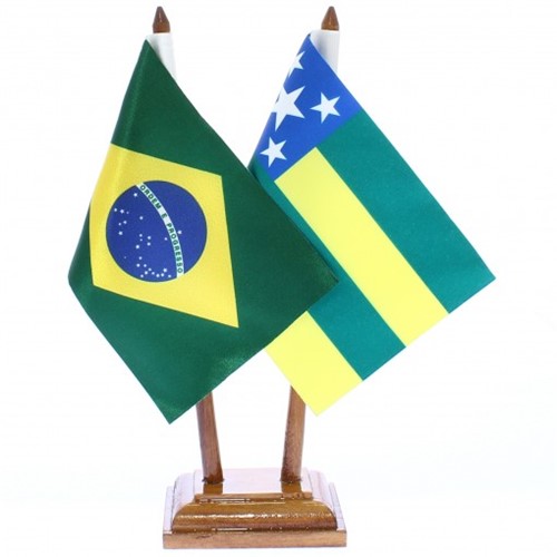 Bandeira de Mesa Brasil e Sergipe 6490PM