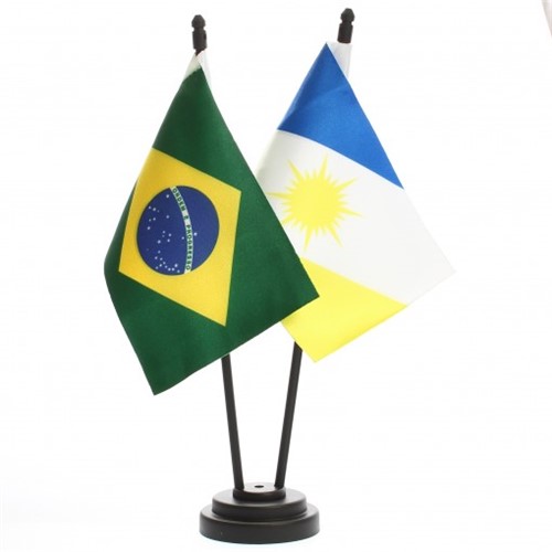 Bandeira de Mesa Brasil e Tocantins 6463PP