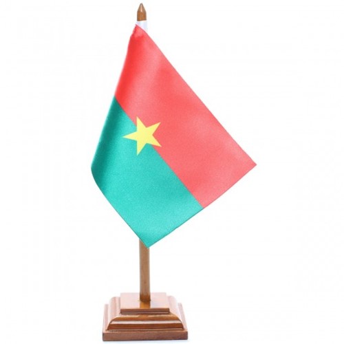 Bandeira de Mesa Burkina 6466PM