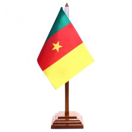 Bandeira de Mesa Camarões 6470PM