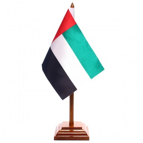 Bandeira de Mesa Emirados Árabes 6493PM