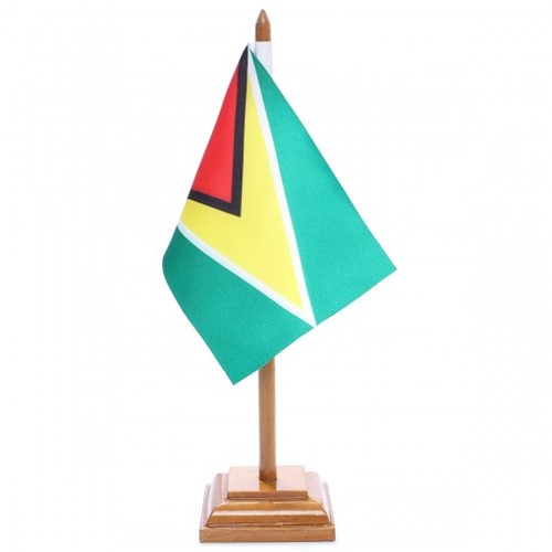 Bandeira de Mesa Guiana 6518PM