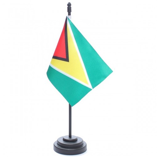 Bandeira de Mesa Guiana 6738PP