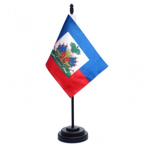 Bandeira de Mesa Haiti 6743PP