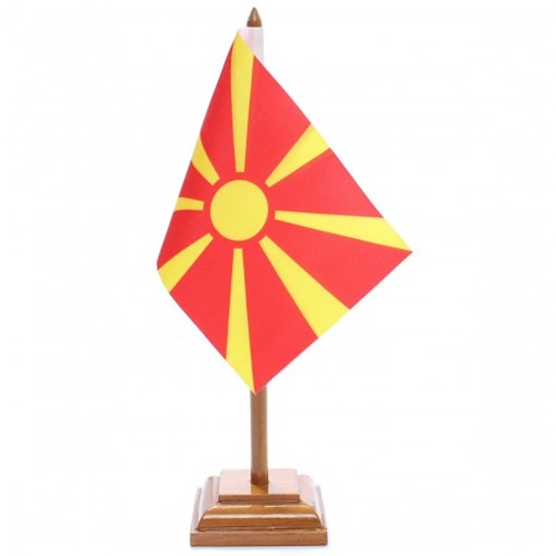 Bandeira de Mesa Macedônia 6562PM