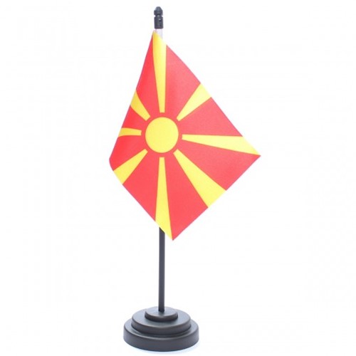 Bandeira de Mesa Macedônia 6782PP