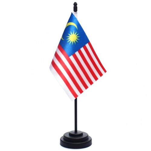 Bandeira de Mesa Malásia 6784PP