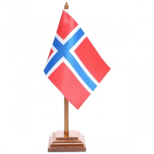 Bandeira de Mesa Noruega 6584PM