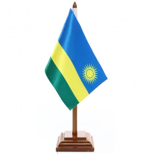 Bandeira de Mesa Ruanda 6608PM