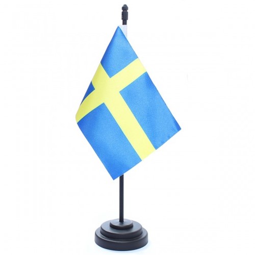 Bandeira de Mesa Suécia 6848PP
