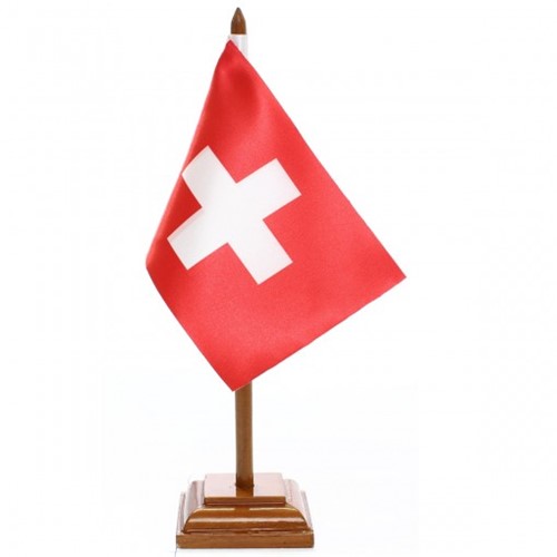 Bandeira de Mesa Suíça 6629PM