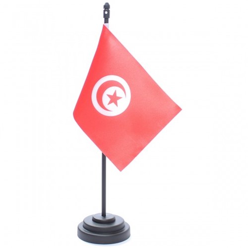Bandeira de Mesa Tunísia 6859PP