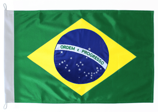Bandeira do Brasil Bordada 1245BR3