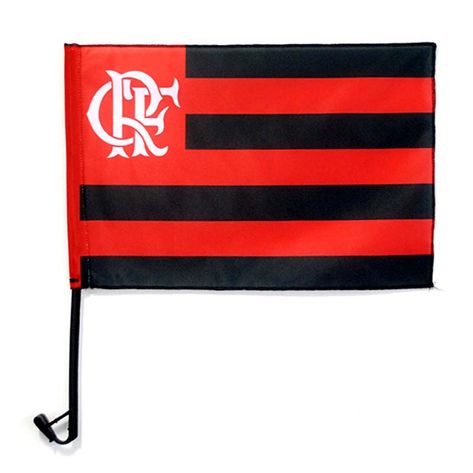 Bandeira Flamengo Modelo Carro UN