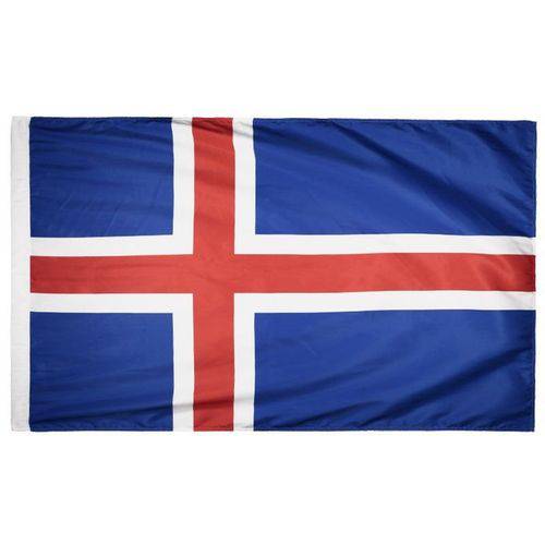 Bandeira Islândia Torcedor 2 Panos