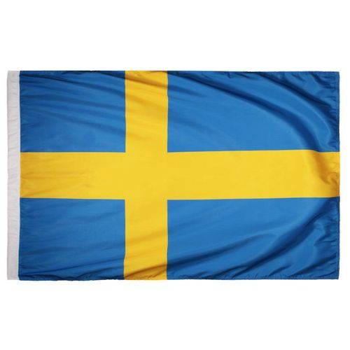 Bandeira Suécia Torcedor 2 Panos