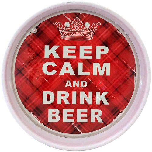 Bandeja Keep Calm And Drink Beer