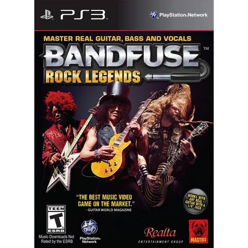 Bandfuse: Rock Legends (Com Adaptador para Guitarra) - Ps3