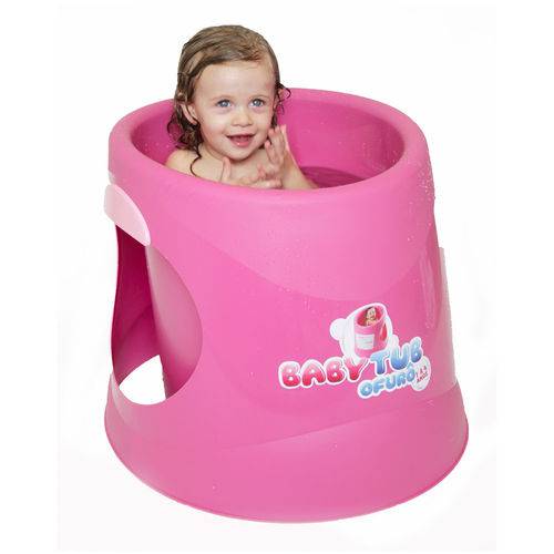 Banheira Babytub Ofurô - de 1 à 4 Anos - Rosa - Baby Tub