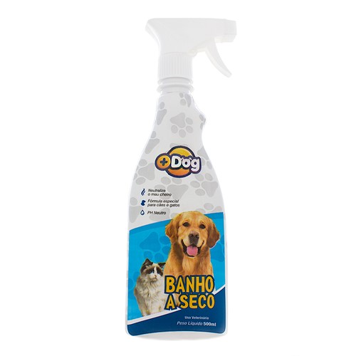 Banho à Seco para Cães e Gatos Mais Dog Batiki Spray 500ml