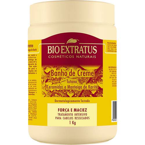 Banho de Creme Tutano Ceramidas Bio Extratus - 1kg