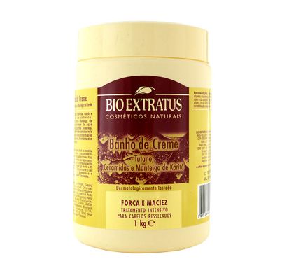 Banho de Creme Tutano, Ceramidas e Manteiga de Karité 1Kg - Bio Extratus