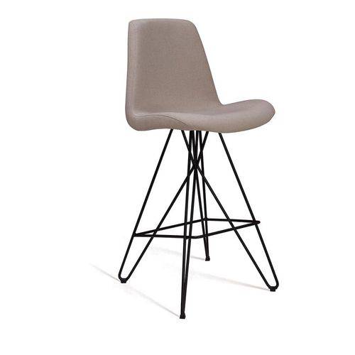 Banqueta Eames Butterfly Bege