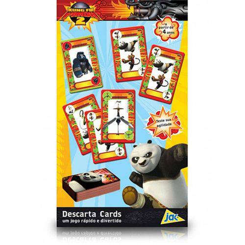 Baralho Kun Fu Panda 2 Descarta Cards - Toyster