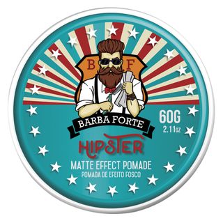 Barba Forte Matte Effect Hipster - Pomada Capilar 60g