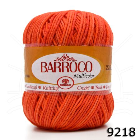 Barbante Barroco Multicolor 200g - Coleção 2018 9218 Calêndula