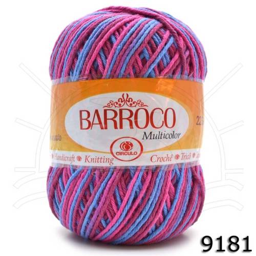 Barbante Barroco Multicolor 200g - Cores 2017