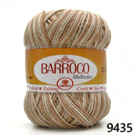 Barbante Barroco Multicolor 200g - Cores 2019 9435 Deserto