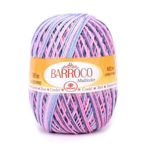 Barbante Barroco Multicolor 400g Círculo-9197
