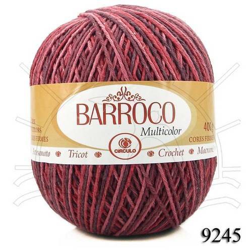 Barbante Barroco Multicolor 400g Círculo-9245