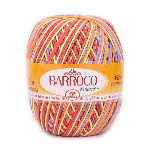 Barbante Barroco Multicolor 400g Círculo-9502