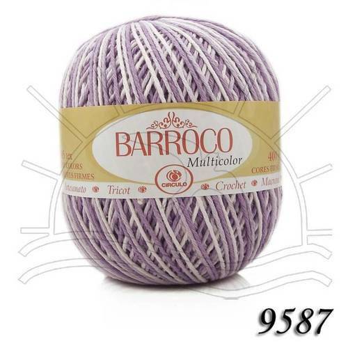 Barbante Barroco Multicolor 400g Círculo-9587