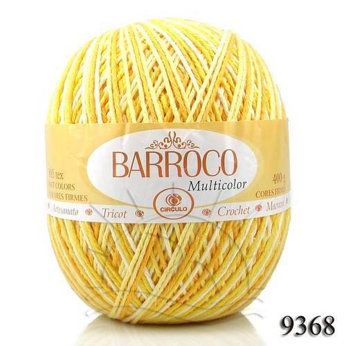Barbante Barroco Multicolor 400g Círculo-9368
