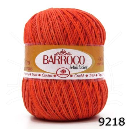 Barbante Barroco Multicolor 400g - Coleção 2018 9218 Calêndula