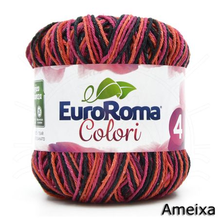 Barbante EuroRoma Colori Nº04 100g Ameixa