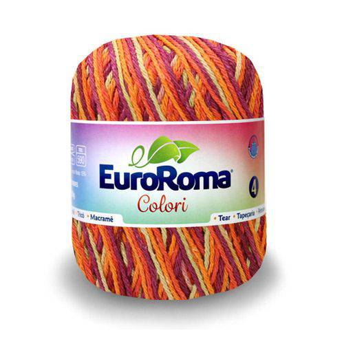 Barbante Euroroma Colori Nº4 200g com 339m-0780-Lichia