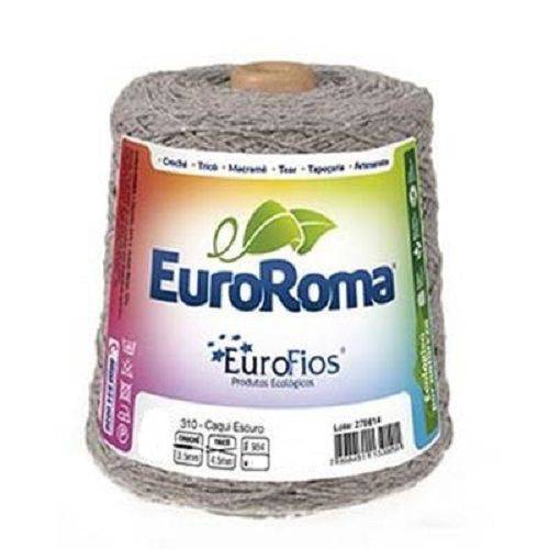 Barbante EuroRoma Colorido N 6 - Cor: 310 Caqui Escuro